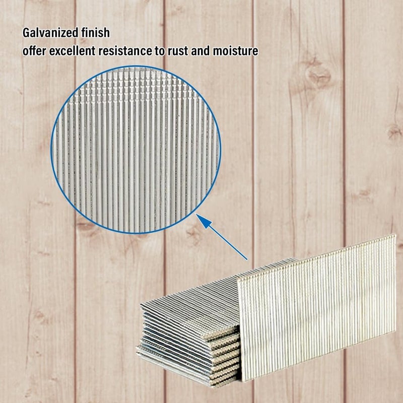 Zeluga 13-516 2'' x 16 Gauge Galvanized Wire Medium Head Finish Nails, 2500/Box - Image 4